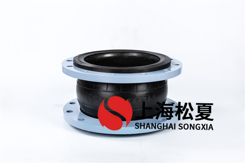 管道Q235橡膠法蘭軟連接應用流程